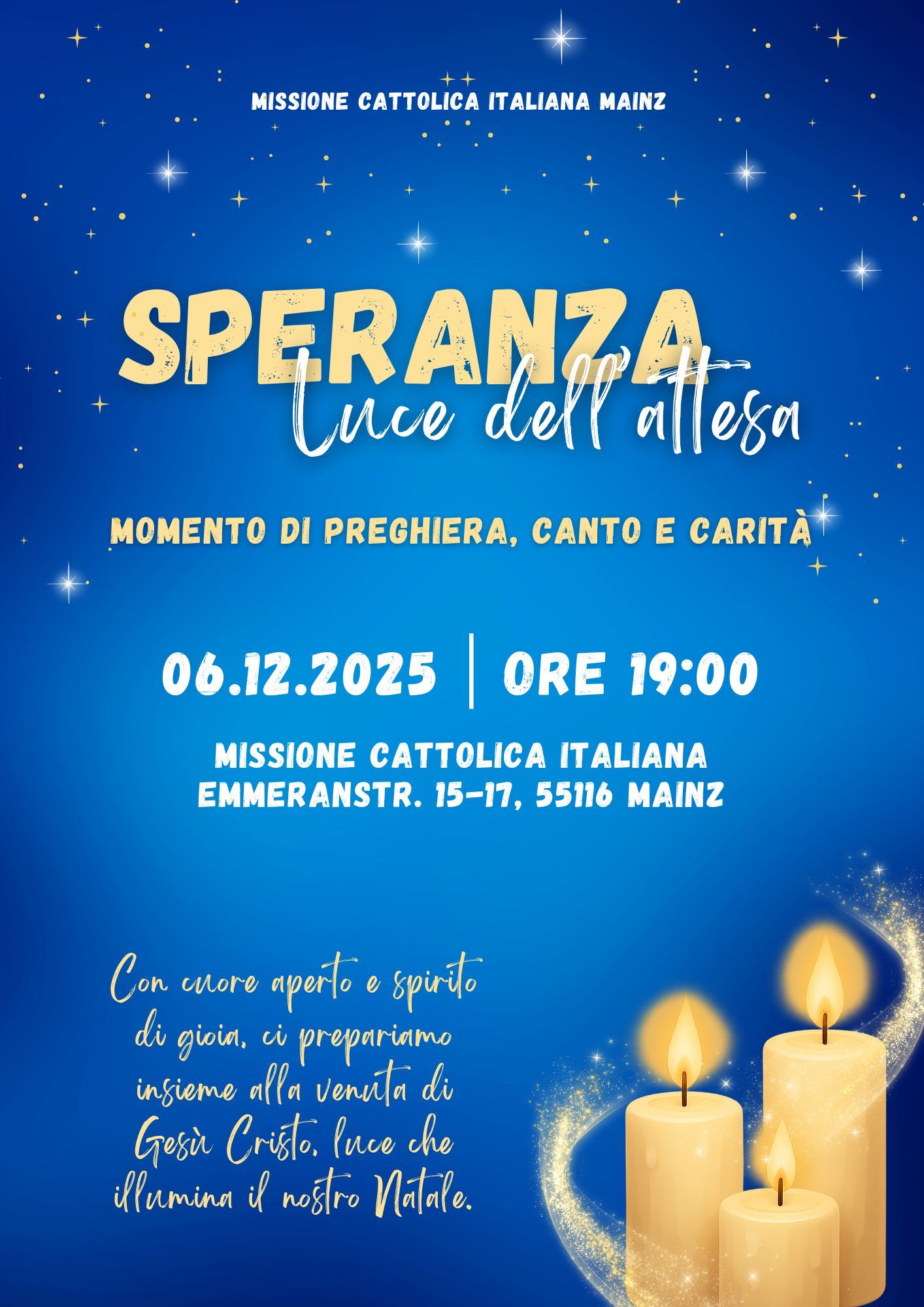 Speranza da condividere